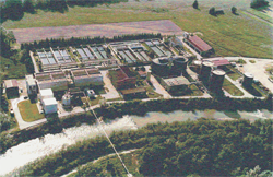 An experimental system for the control of wastewater treatment plants